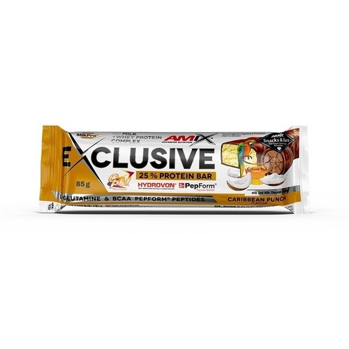 Amix Exclusive Protein Bar - 85g - Carribean Punch